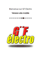 Mobile Screenshot of gf-electro.fr