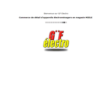 Tablet Screenshot of gf-electro.fr